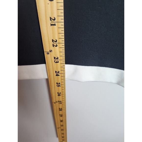 Staud Yang Ponte knit skirt sz M side suits black white Careerwear professional - Picture 10 of 10